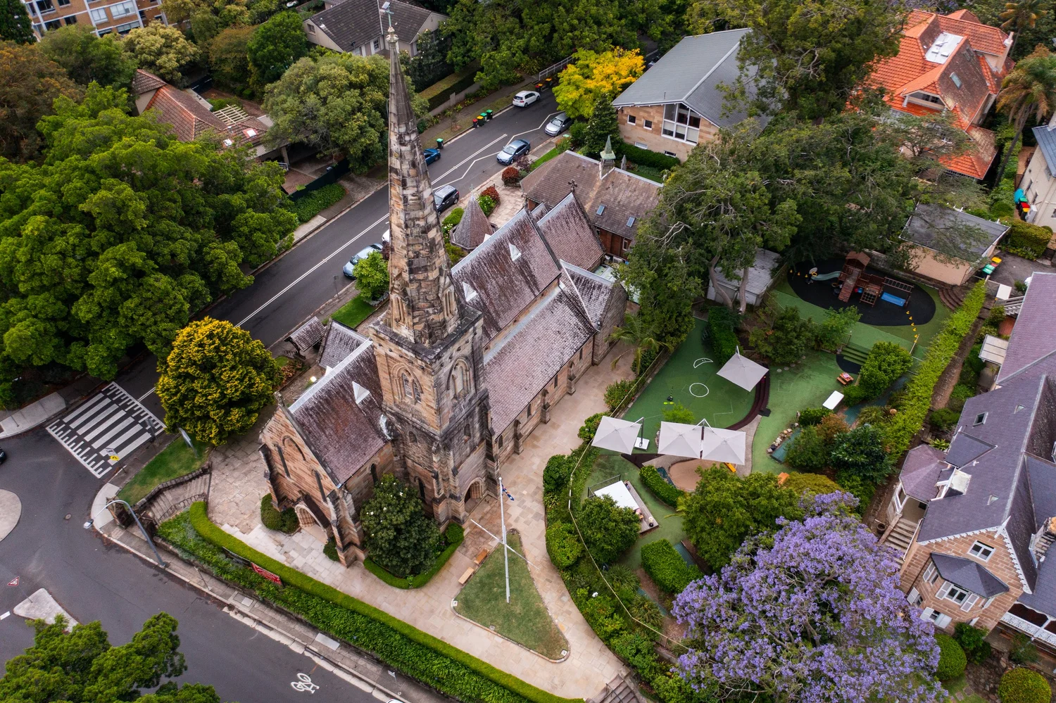 St Marks Darling Point – New Paving