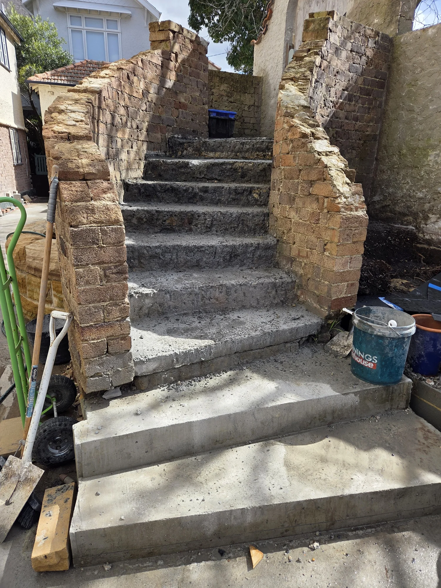 Staircase Before